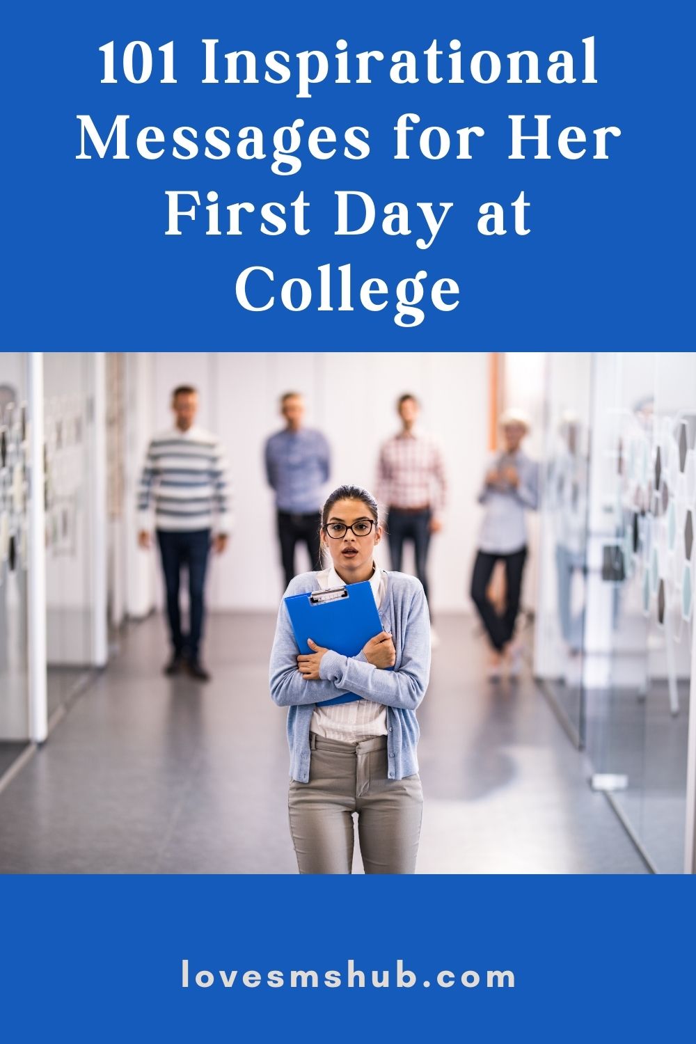 Heartfelt wedding First Day of College Wishes