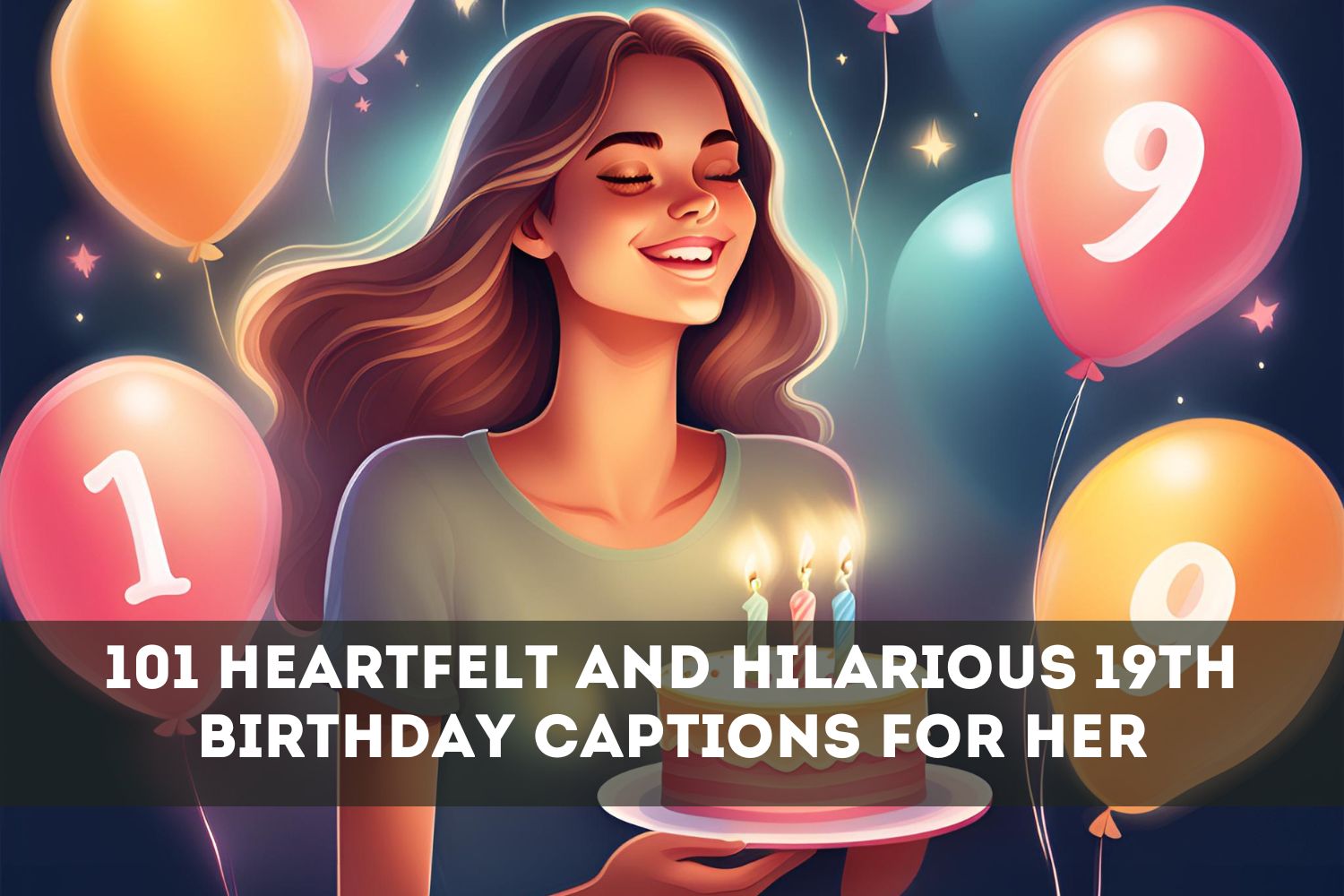 19th birthday captions for her