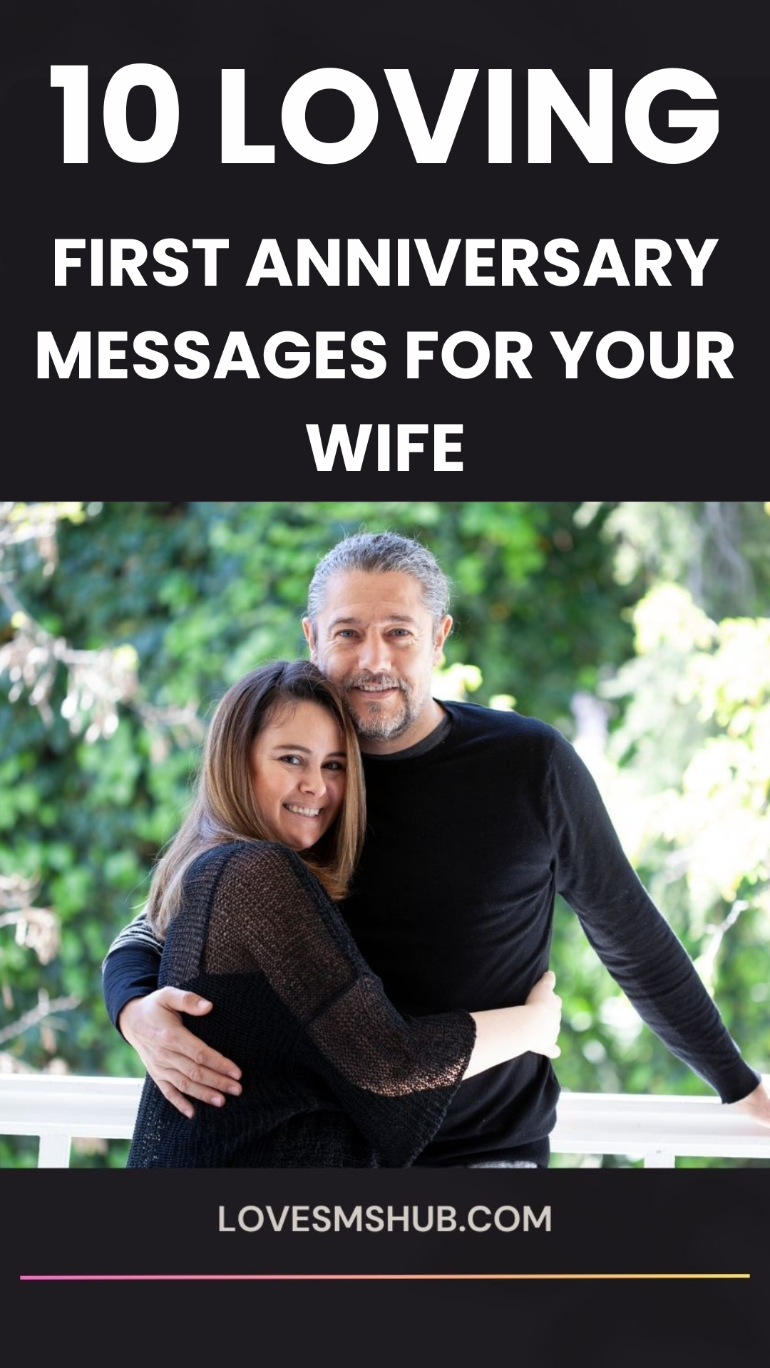First Anniversary Messages for Your Wife